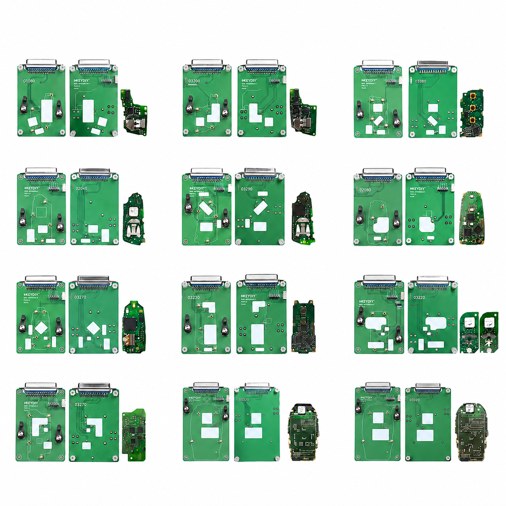 KeyDIY Solder free Adapter Kit to suit 5C/5D, BDC2, BDC3, Porsche 5D, Audi 5D - 12 PCs