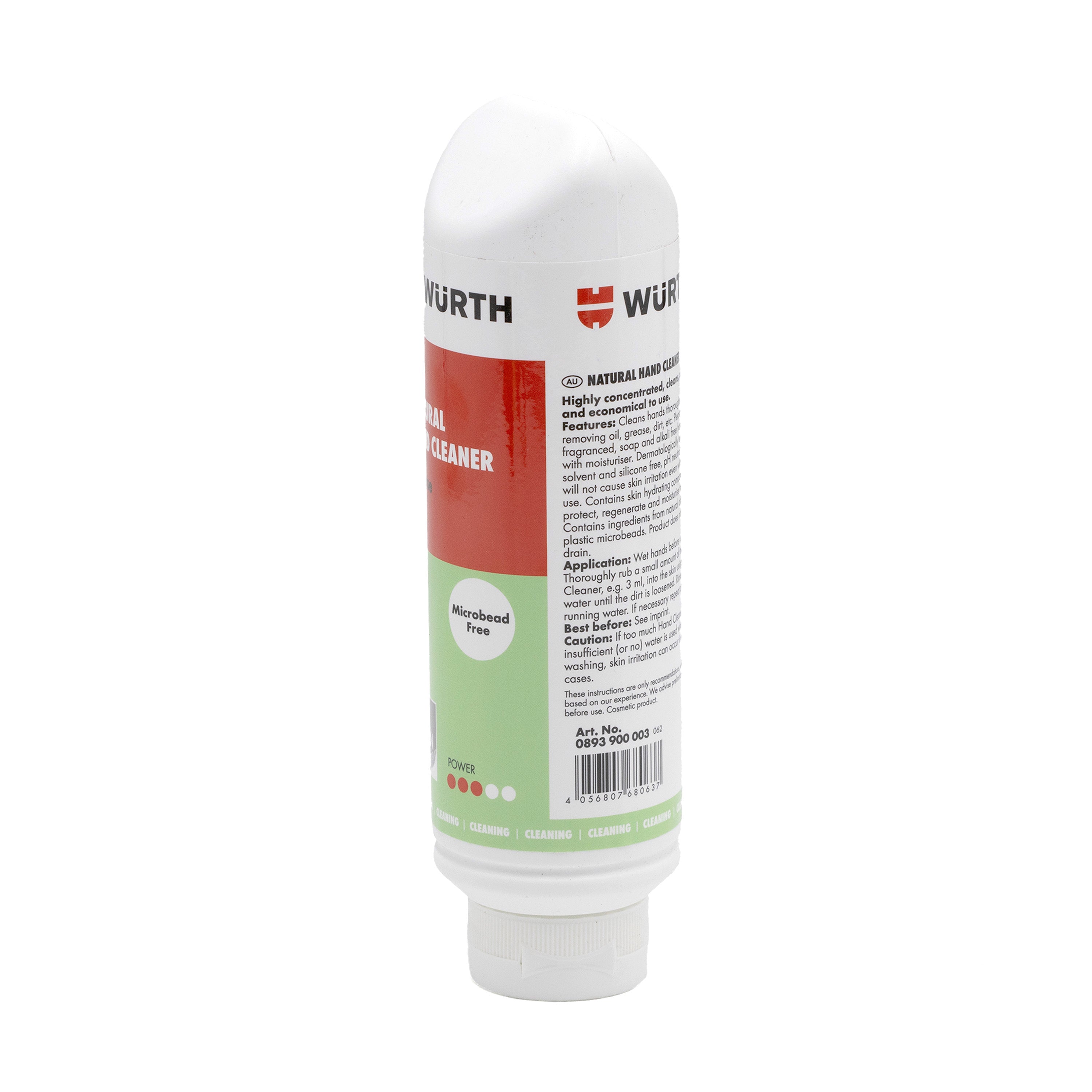 Wurth Natural 350ml Hand Cleaner Skin Scrub
