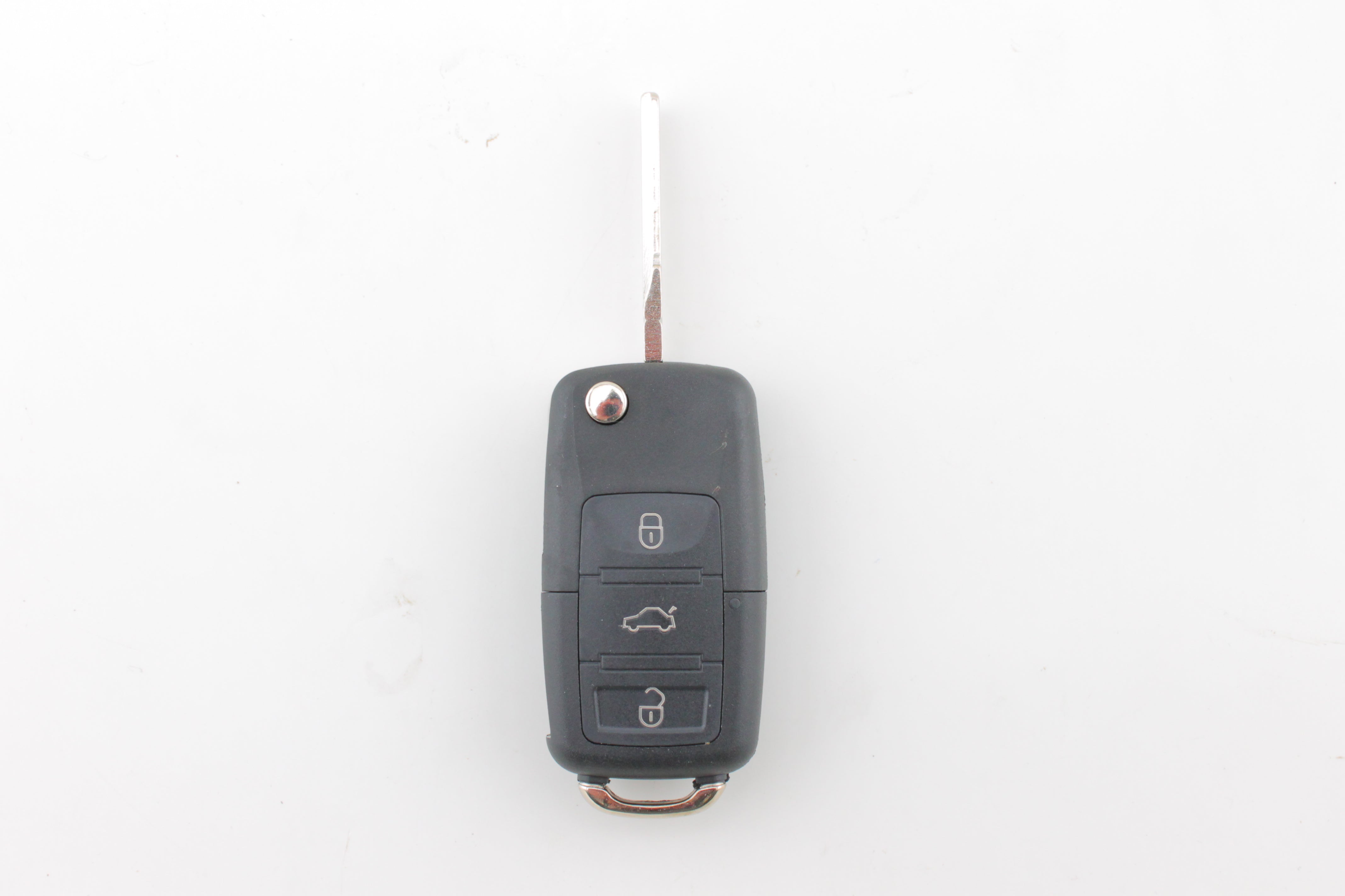 VW compatible 3 button HU66 remote flip Key housing