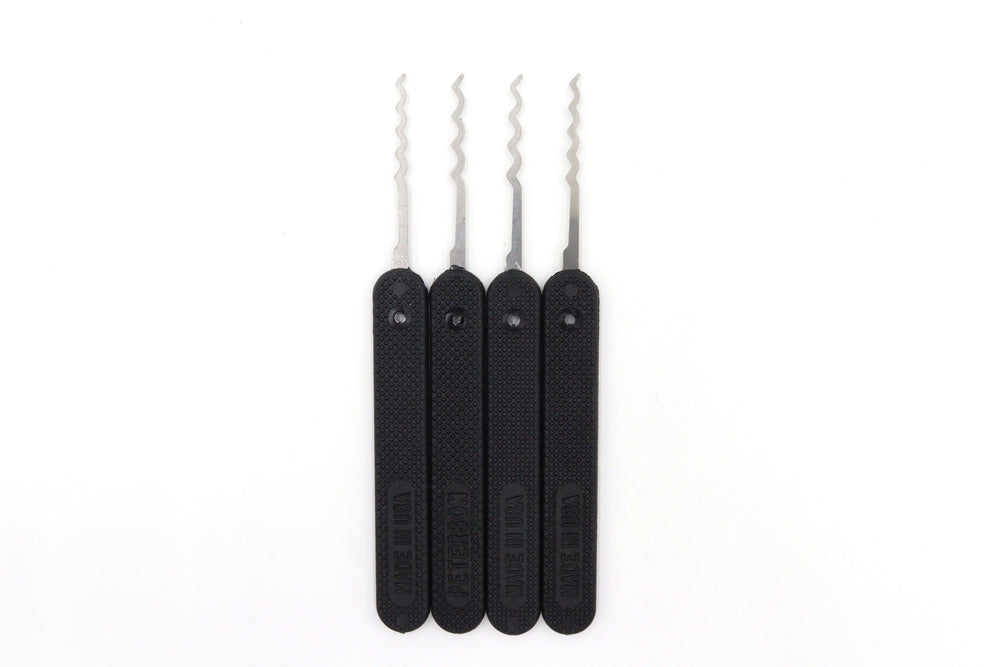 Peterson Lockpick Tools - 4 Wonder Waves - GSP PICK GROUP
