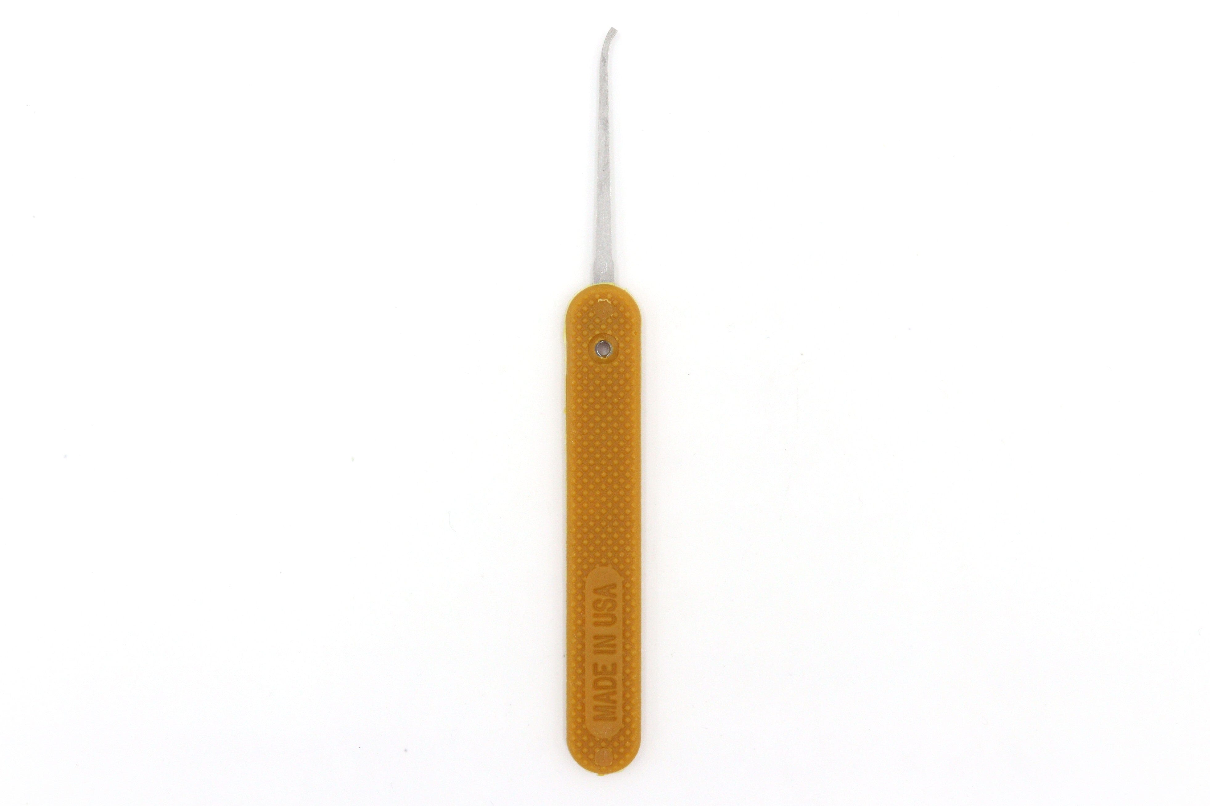 Peterson Lockpick Tools - Hook 1- S- Plastic Gov Steel