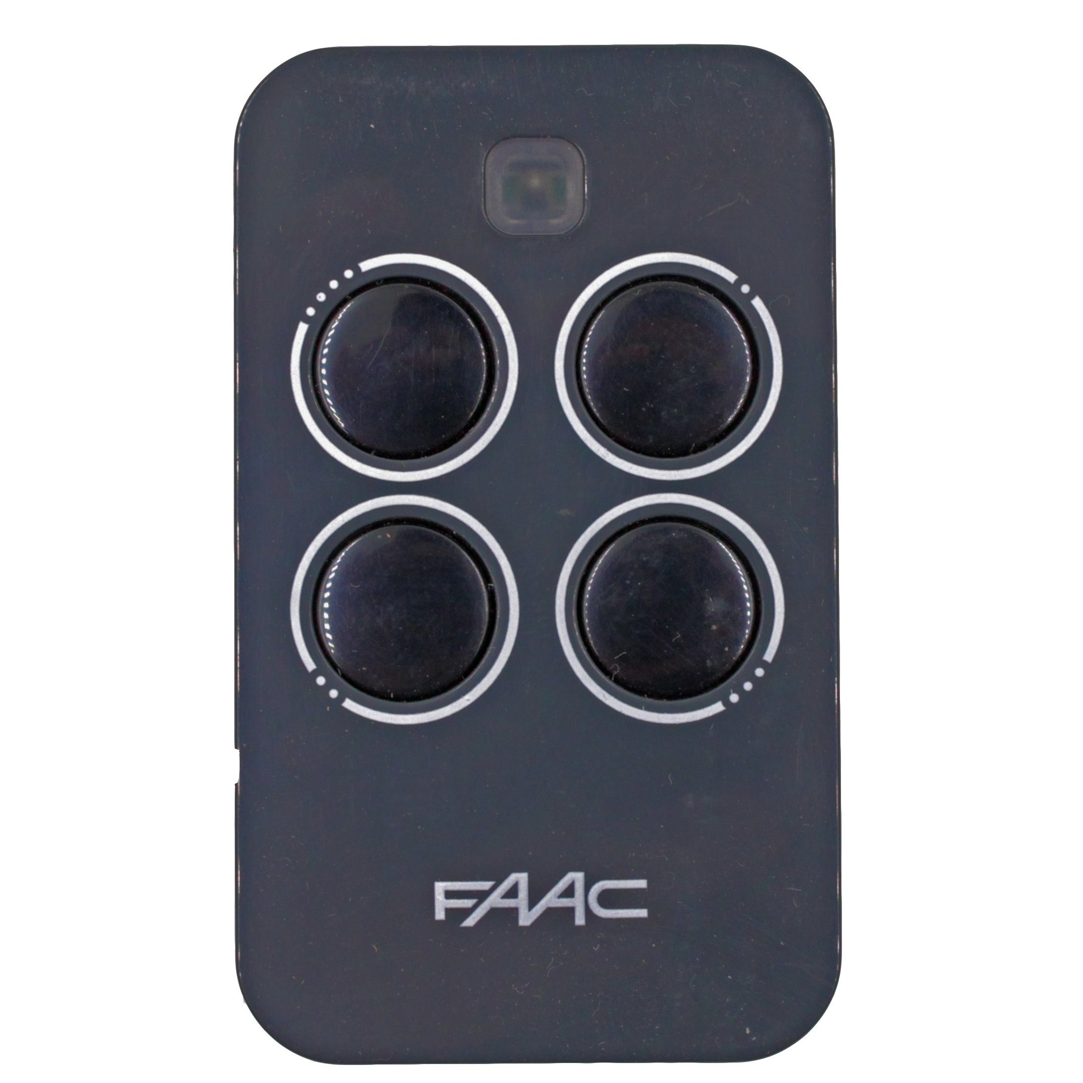 Geniune FAAC XT2, 2 button remote handset 433.92MHz, White