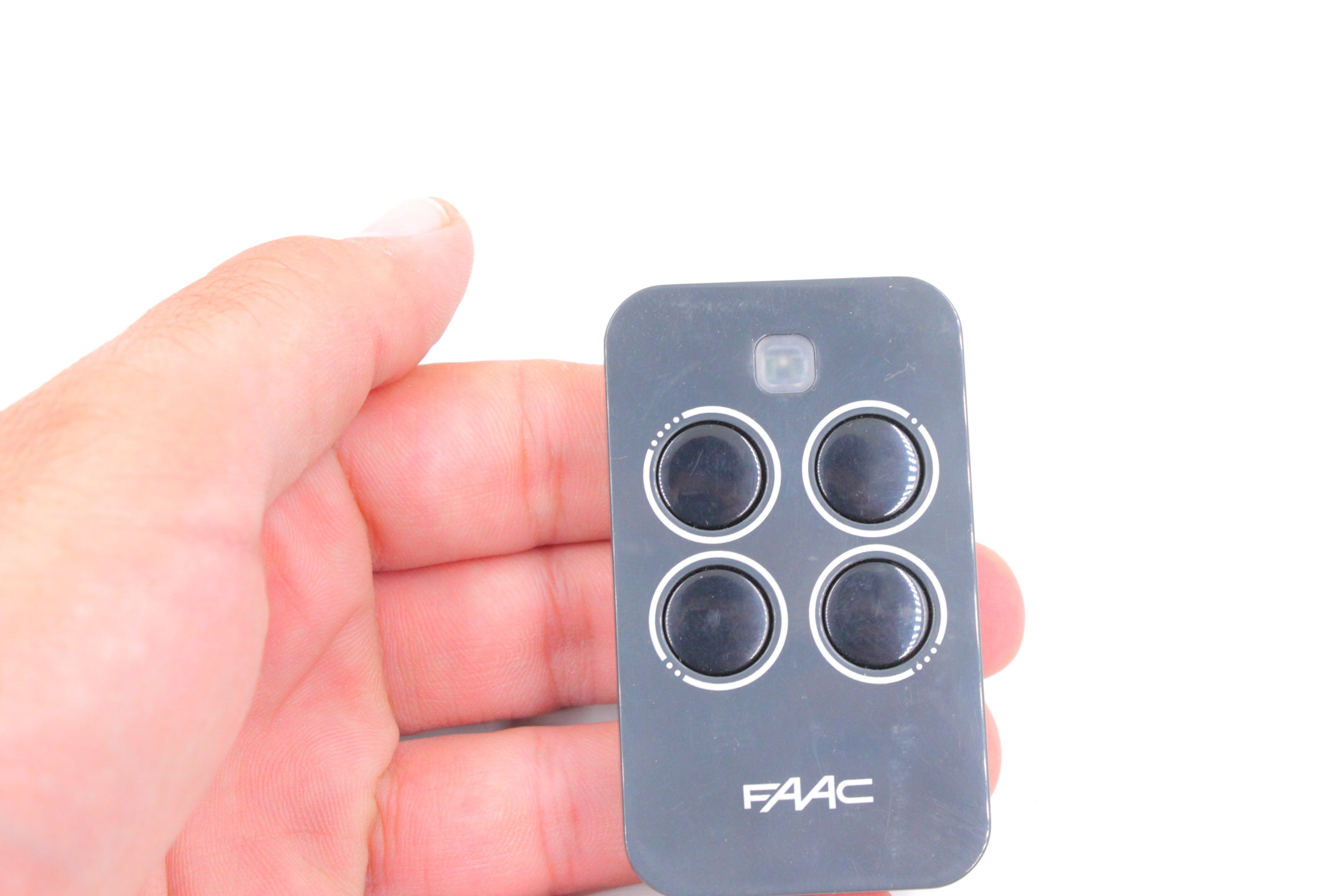Genuine FAAC XT4, 4 button remote handset 433.92 MHz