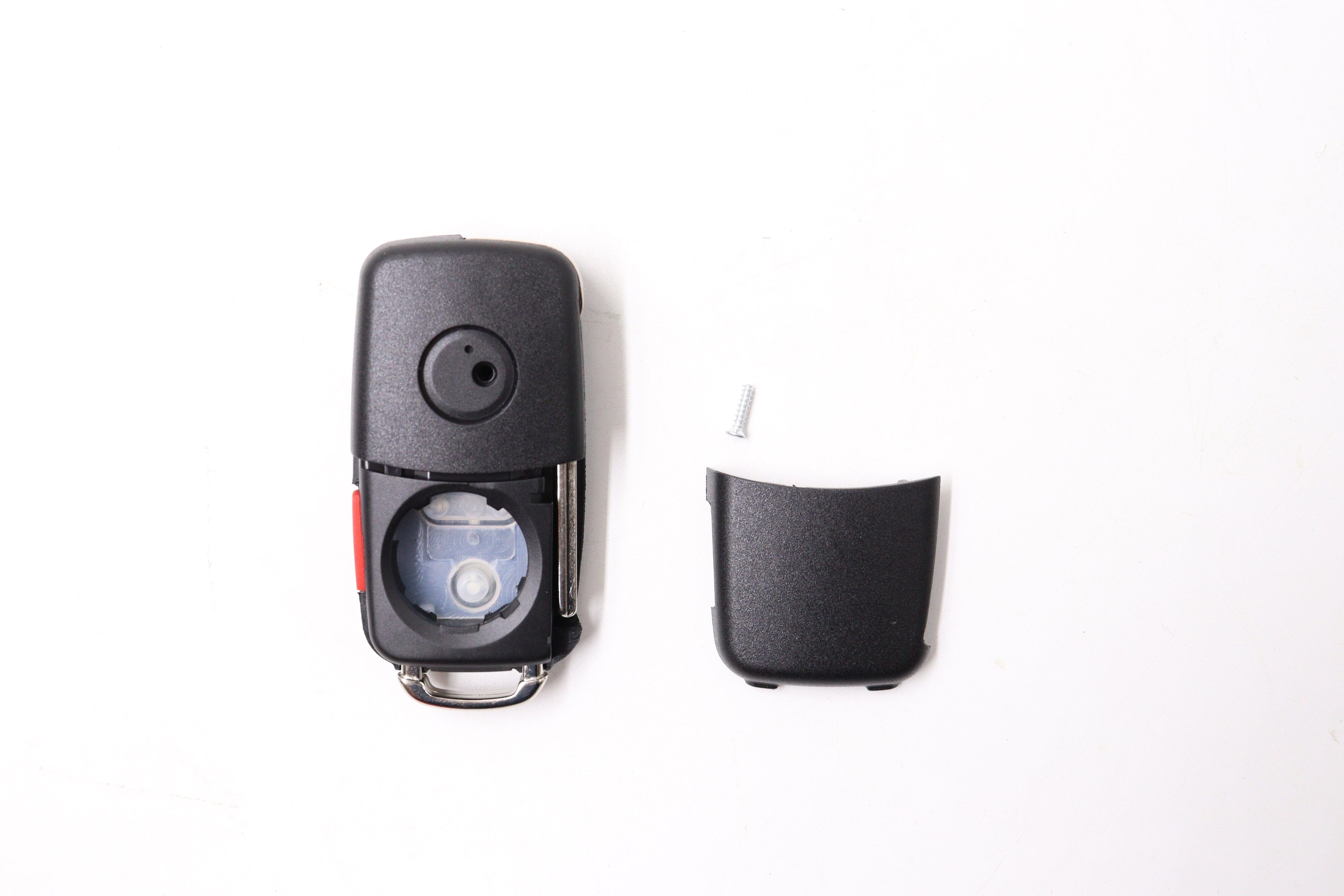 VW compatible 5 button HU66 remote flip Key housing