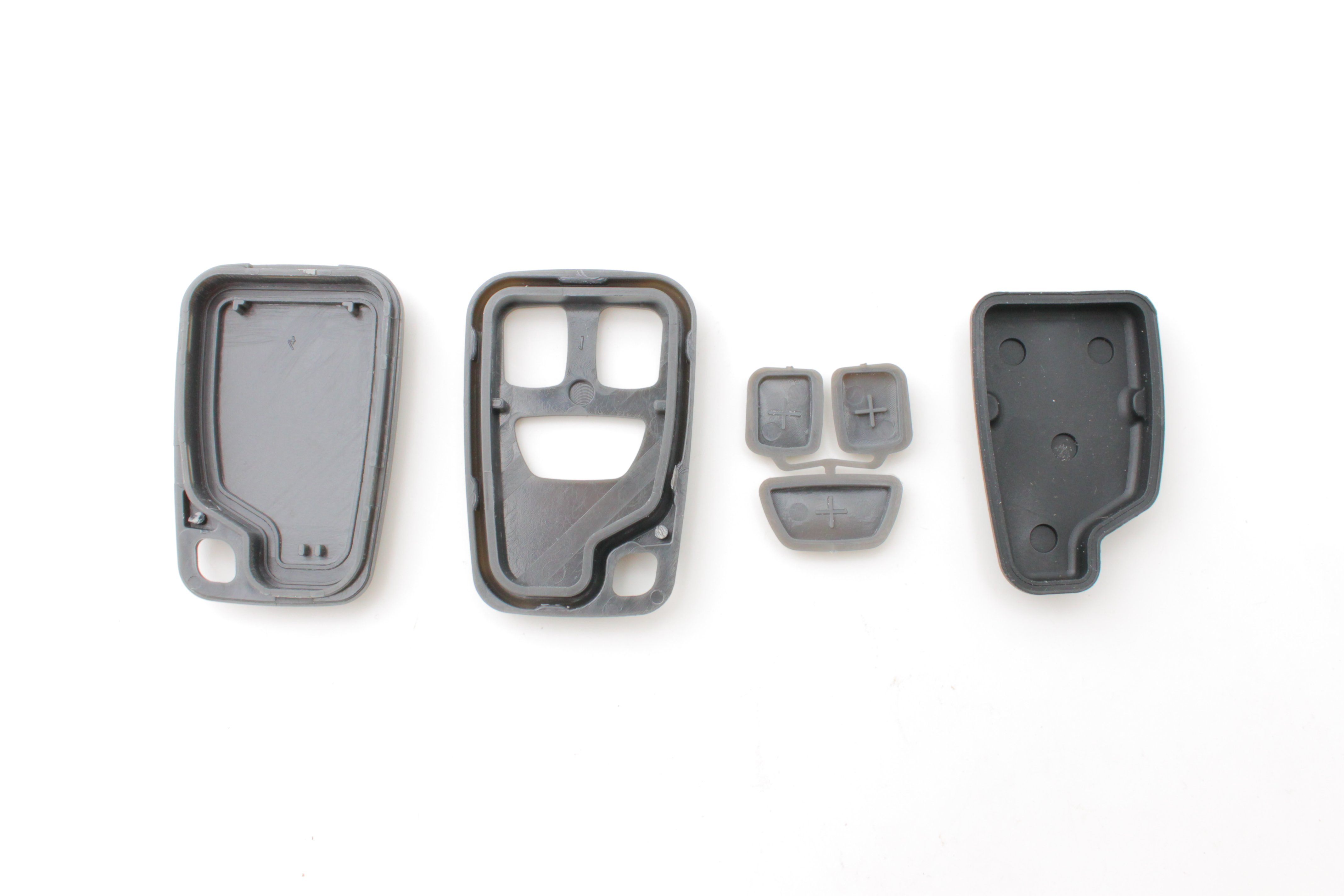Volvo compatible 3 button remote housing