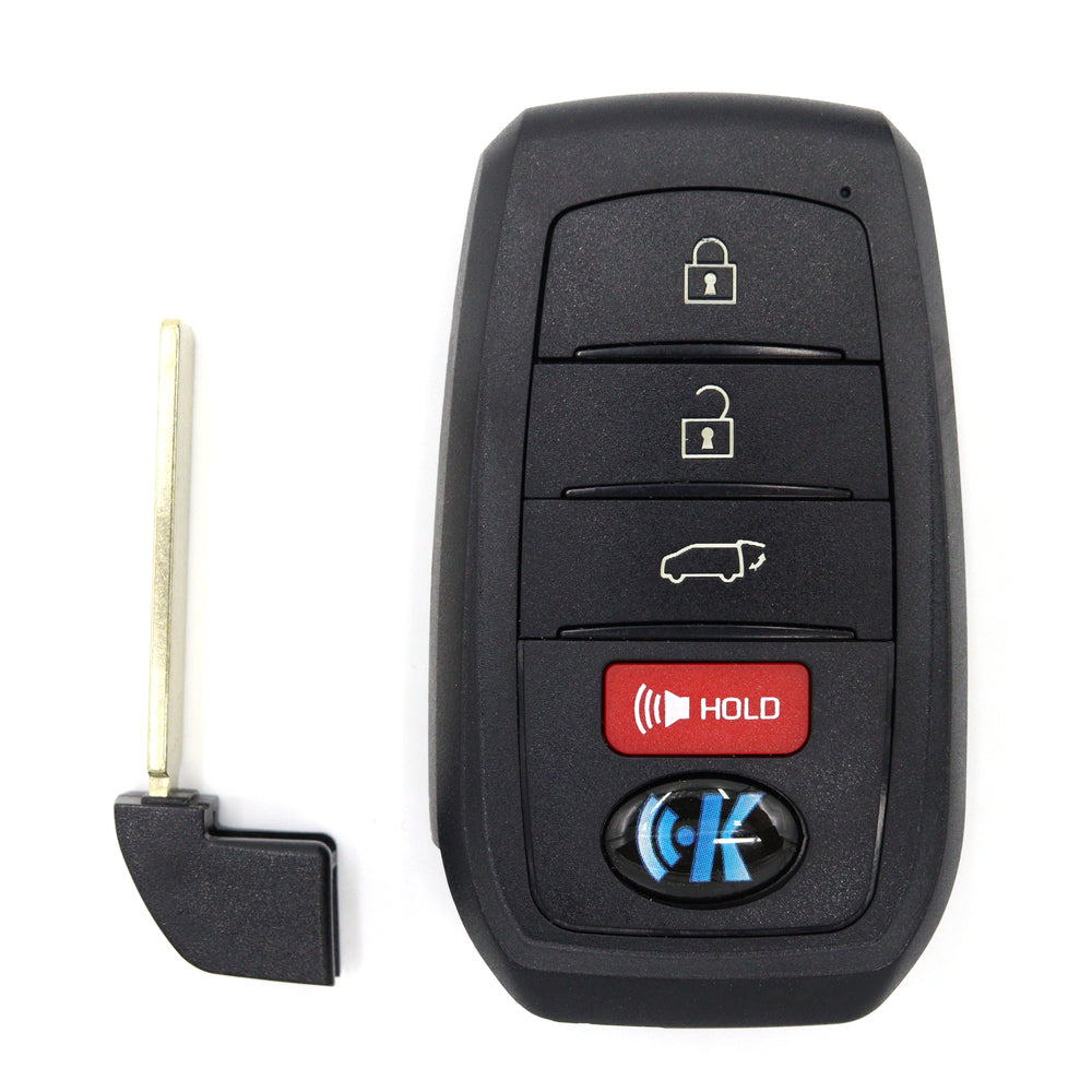 KD TB01-4 Toyota Lexus Universal Smart Remote Key 4 Buttons 8A