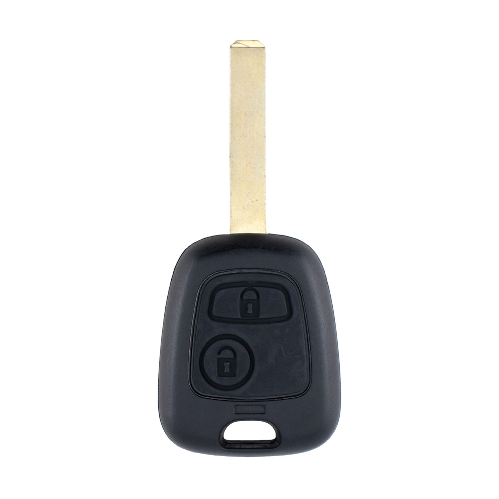 Citroen compatible 2 button HU83 remote Key housing
