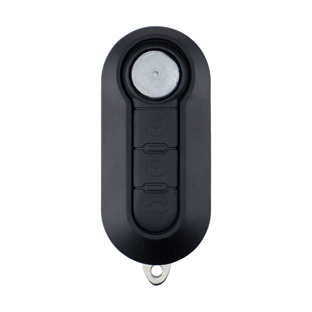Fiat compatible 3 button SIP22 remote flip Key housing