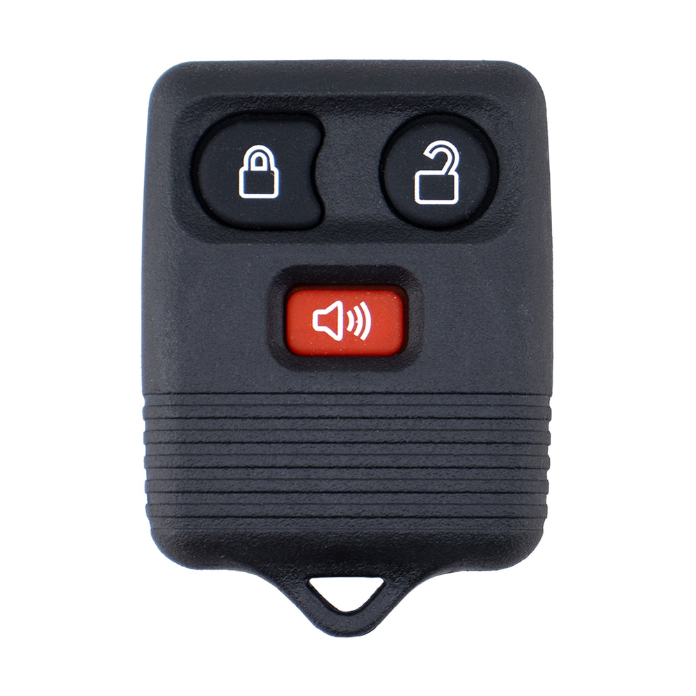 Ford compatible 3 button remote housing
