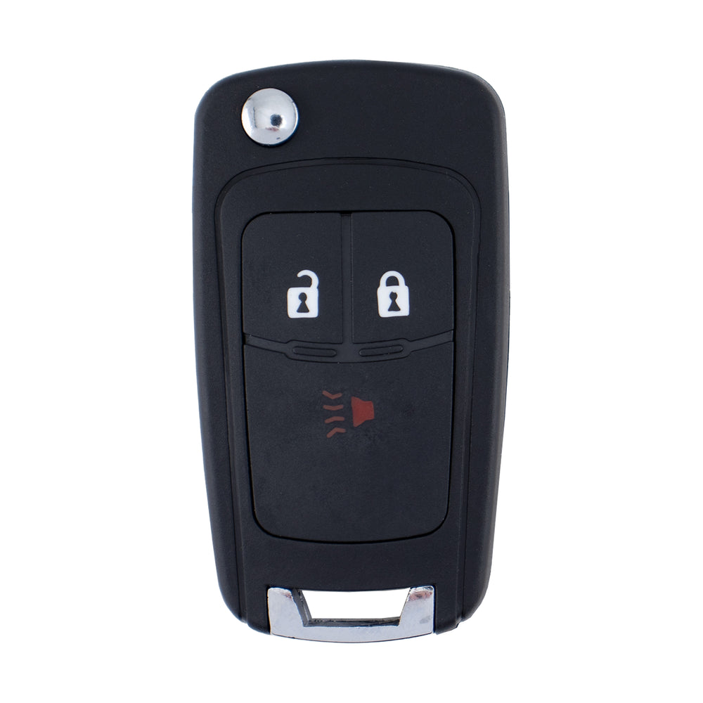 Holden compatible 3 button DW04 remote flip Key housing