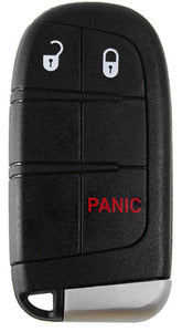 Chrysler Jeep compatible 3 button remote key housing