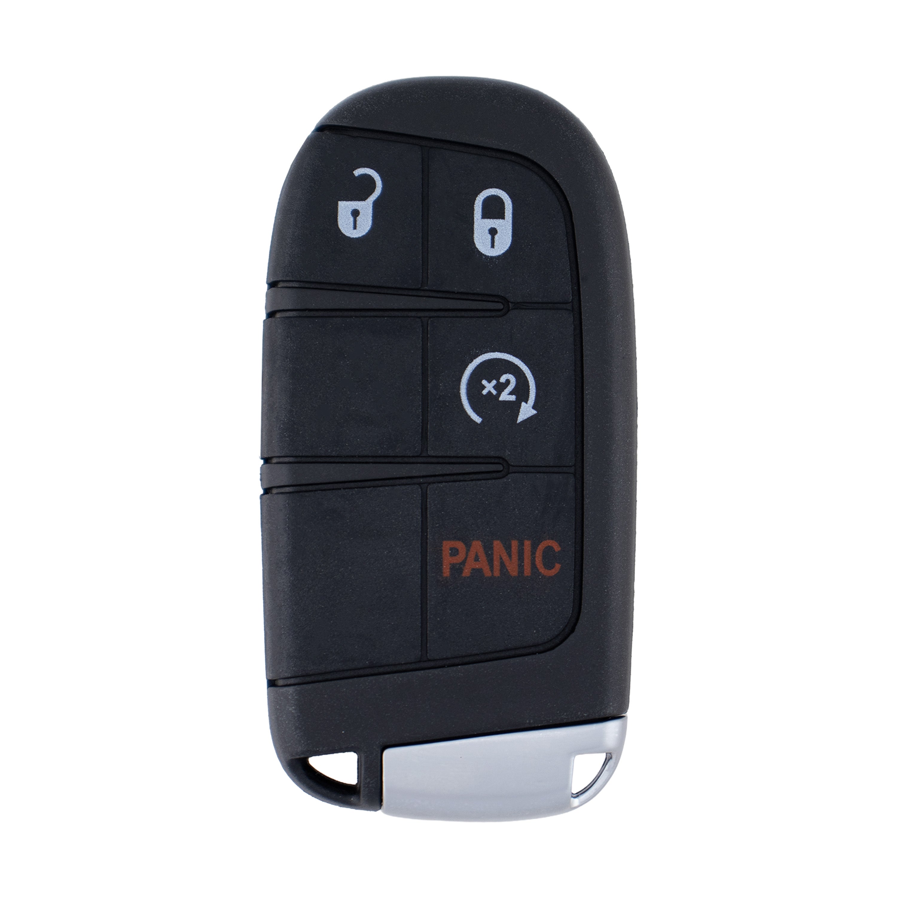 Chrysler Jeep compatible 4 button remote key housing