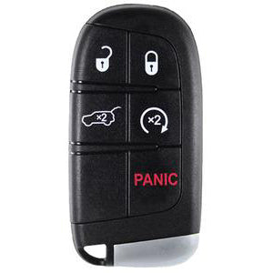 Chrysler Jeep compatible 5 button remote key housing