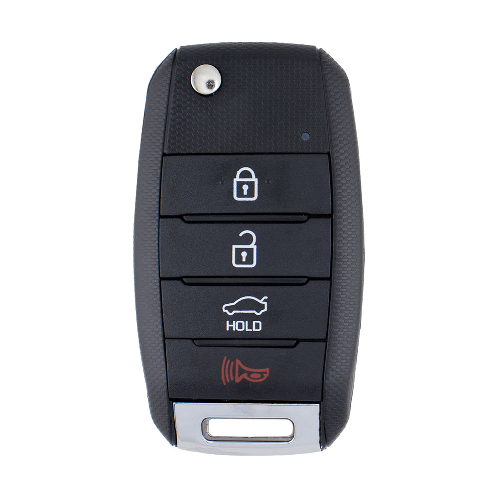 Kia compatible 4 button remote flip Key housing