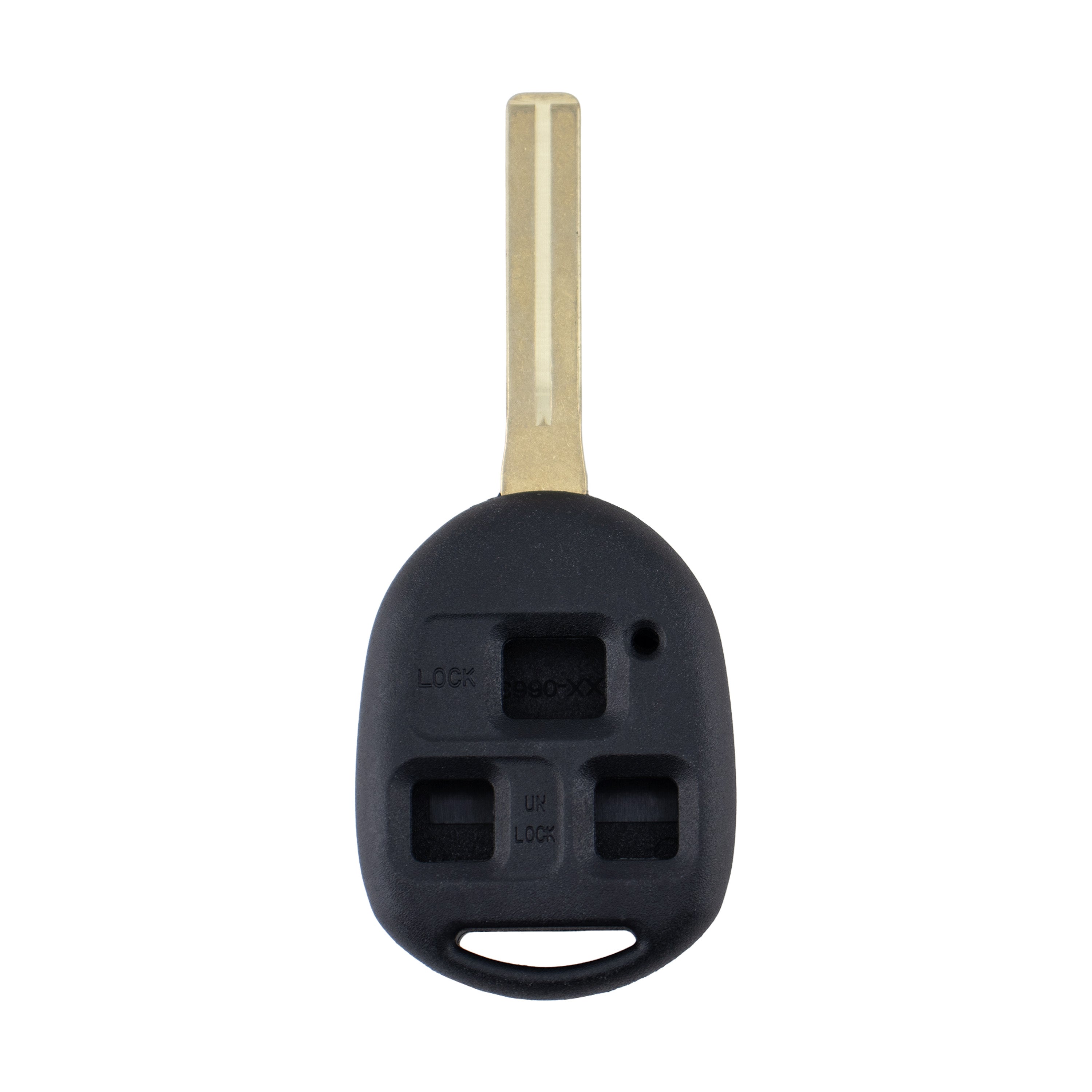 Lexus compatible durashell 3 button TOY48 remote Key housing