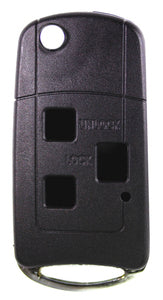 Lexus compatible 3 button TOY48 remote flip Key housing (flip Key Upgrade for KG LEX01)