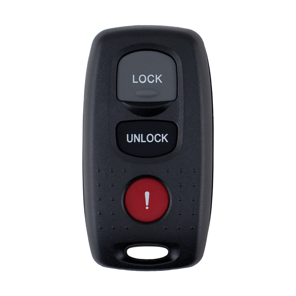Mazda compatible 3 button remote housing