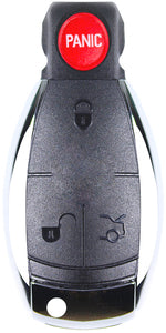 Mercedes compatible 3 button HU64 remote Key housing with Panic button
