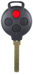 Mercedes compatible 3 plus panic button remote key housing