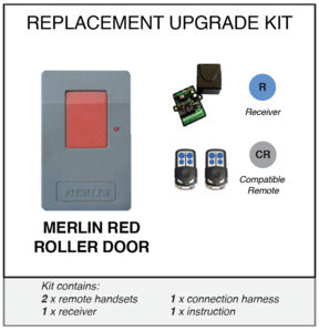 Upgrade Kit for Merlin Red Roller Door