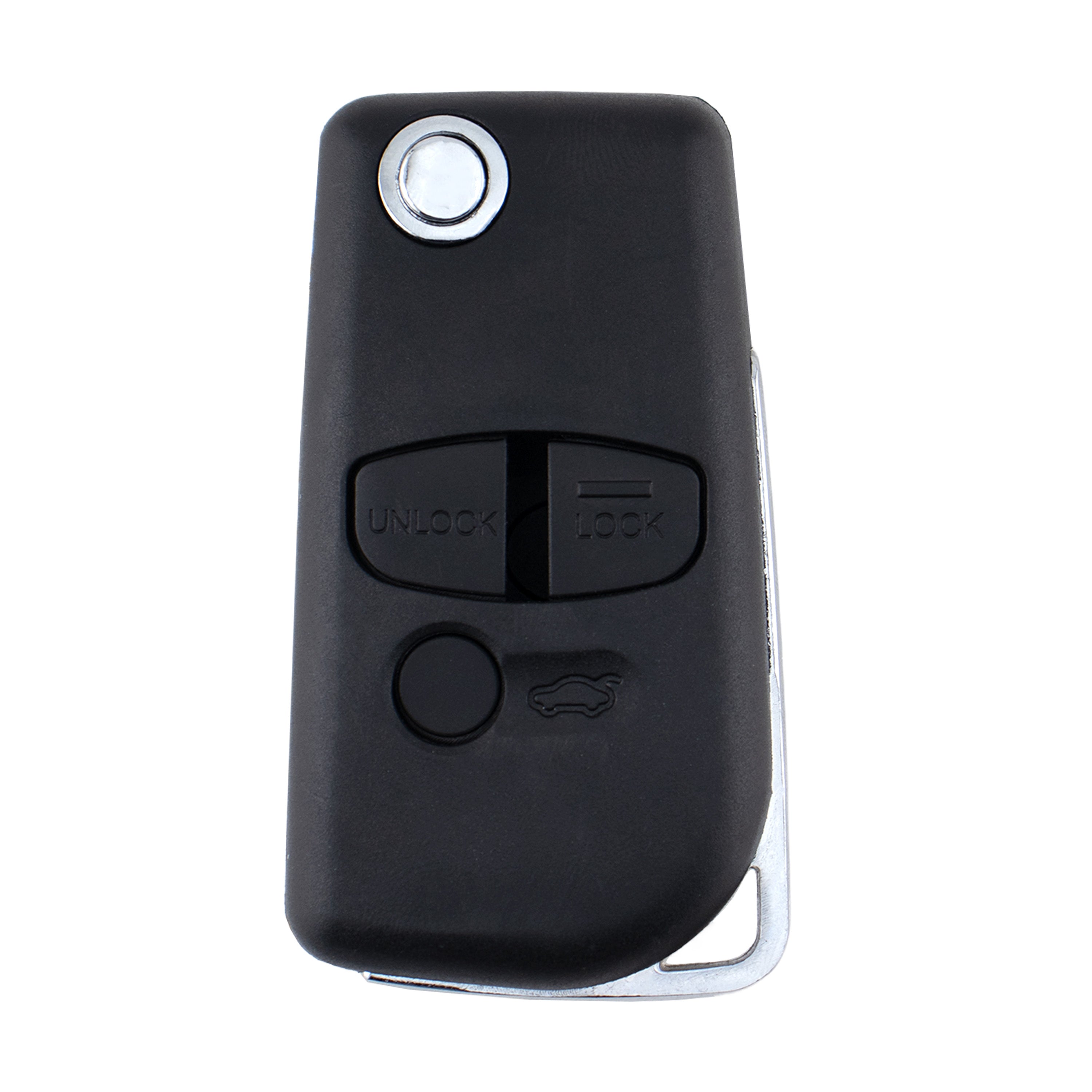 Mitsubishi compatible 3 button MIT11R remote flip Key housing (flip Key Upgrade for KG MIT08)