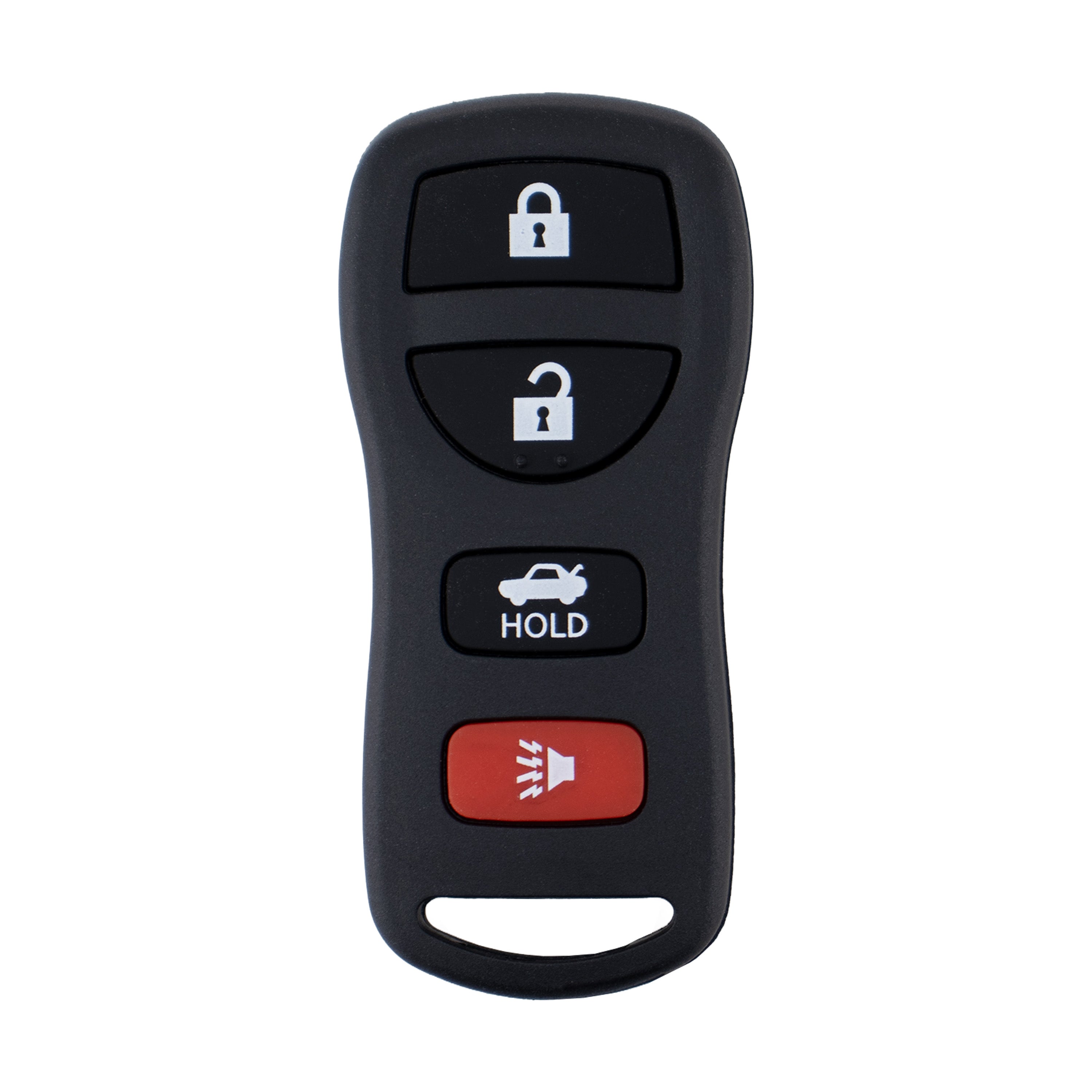 Nissan compatible 4 button remote housing