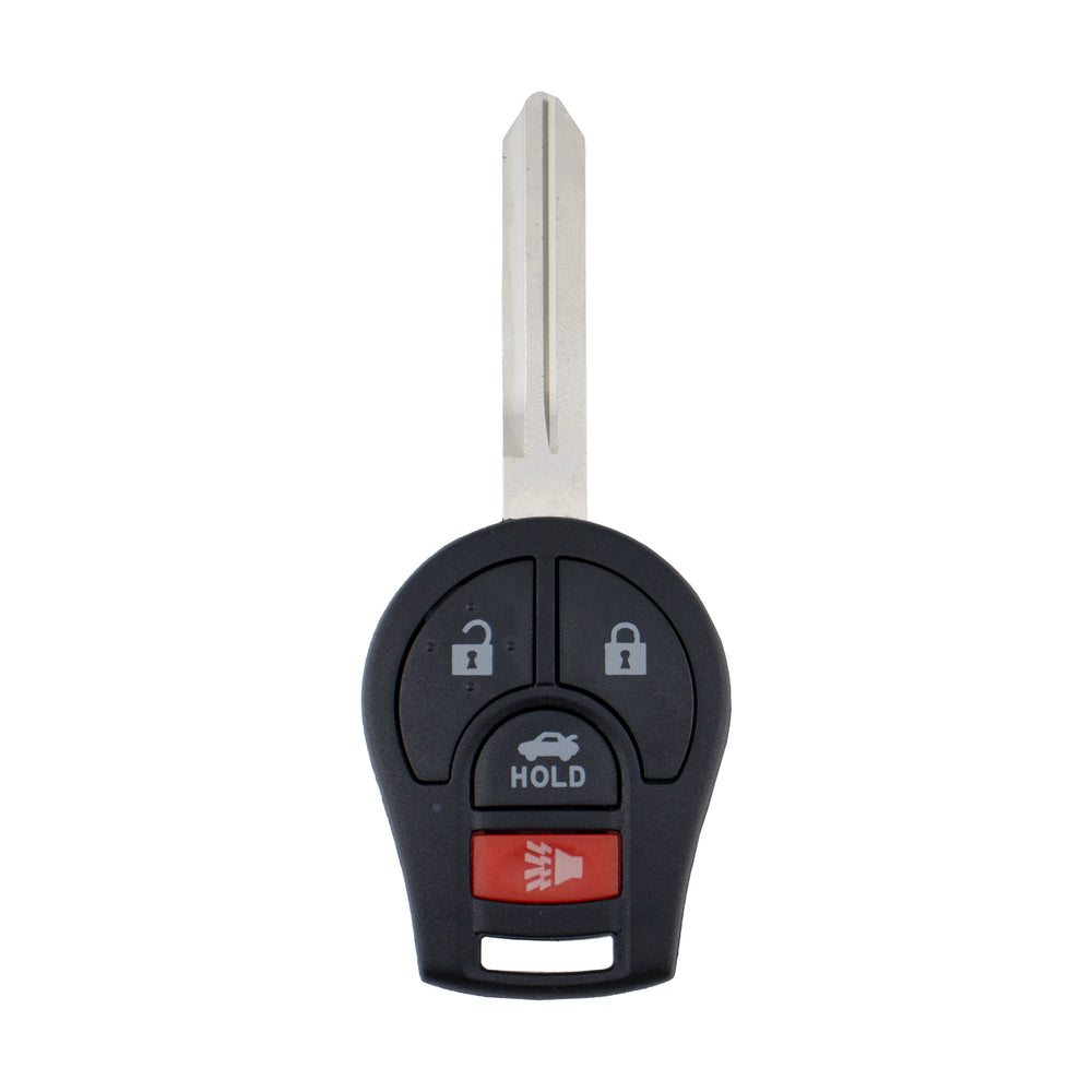 Nissan compatible 4 button NSN14 remote Key housing
