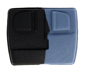 Nissan compatible 2 buttons replacement silicone buttons