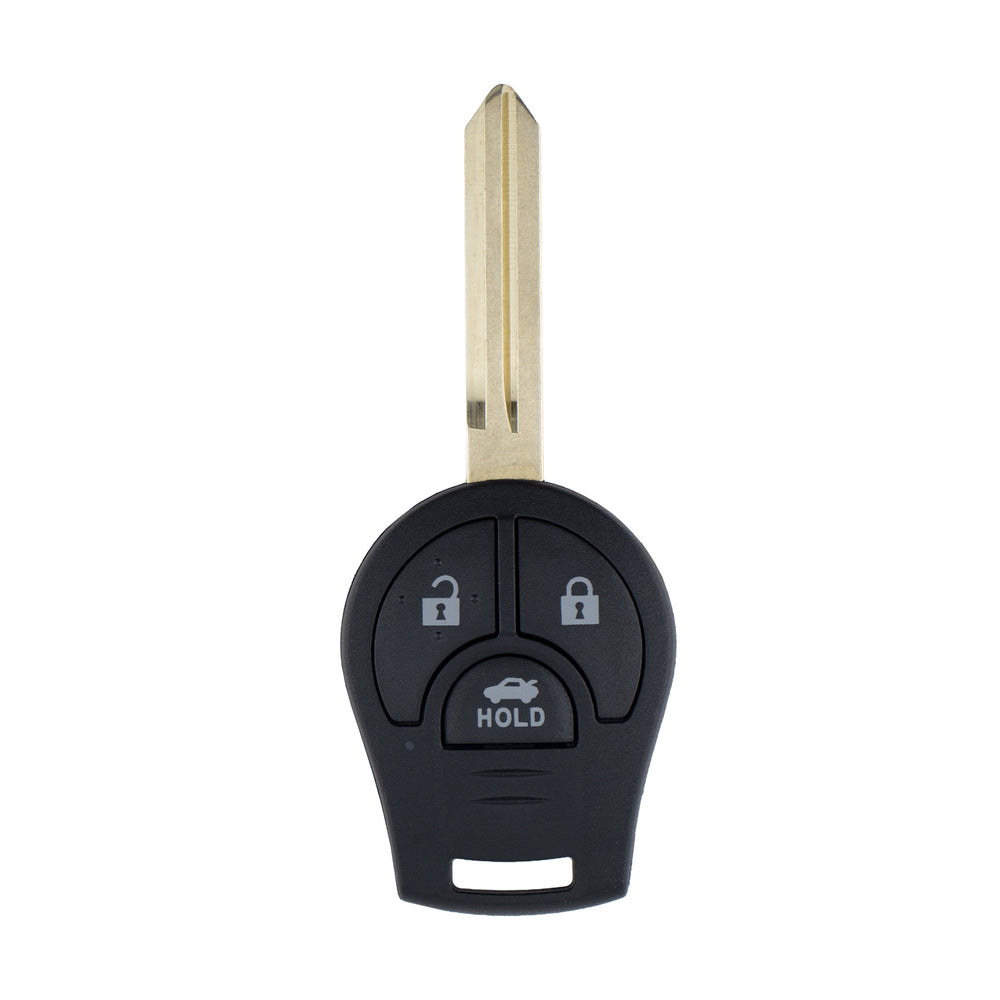Nissan compatible 3 button NSN14 remote Key housing