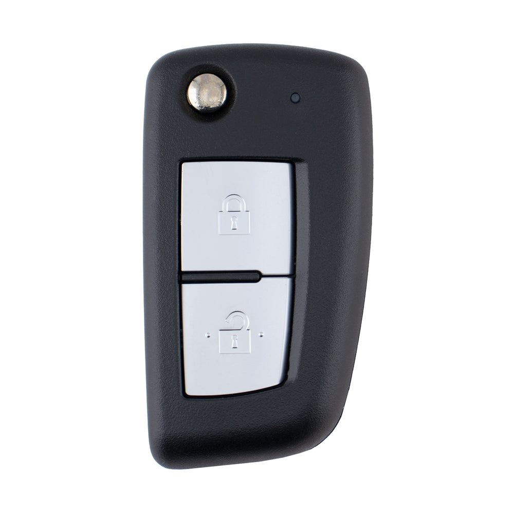 2 button remote flip Key case to suit Nissan