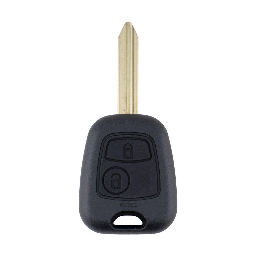 Peugeot compatible 2 button SX9 remote Key housing