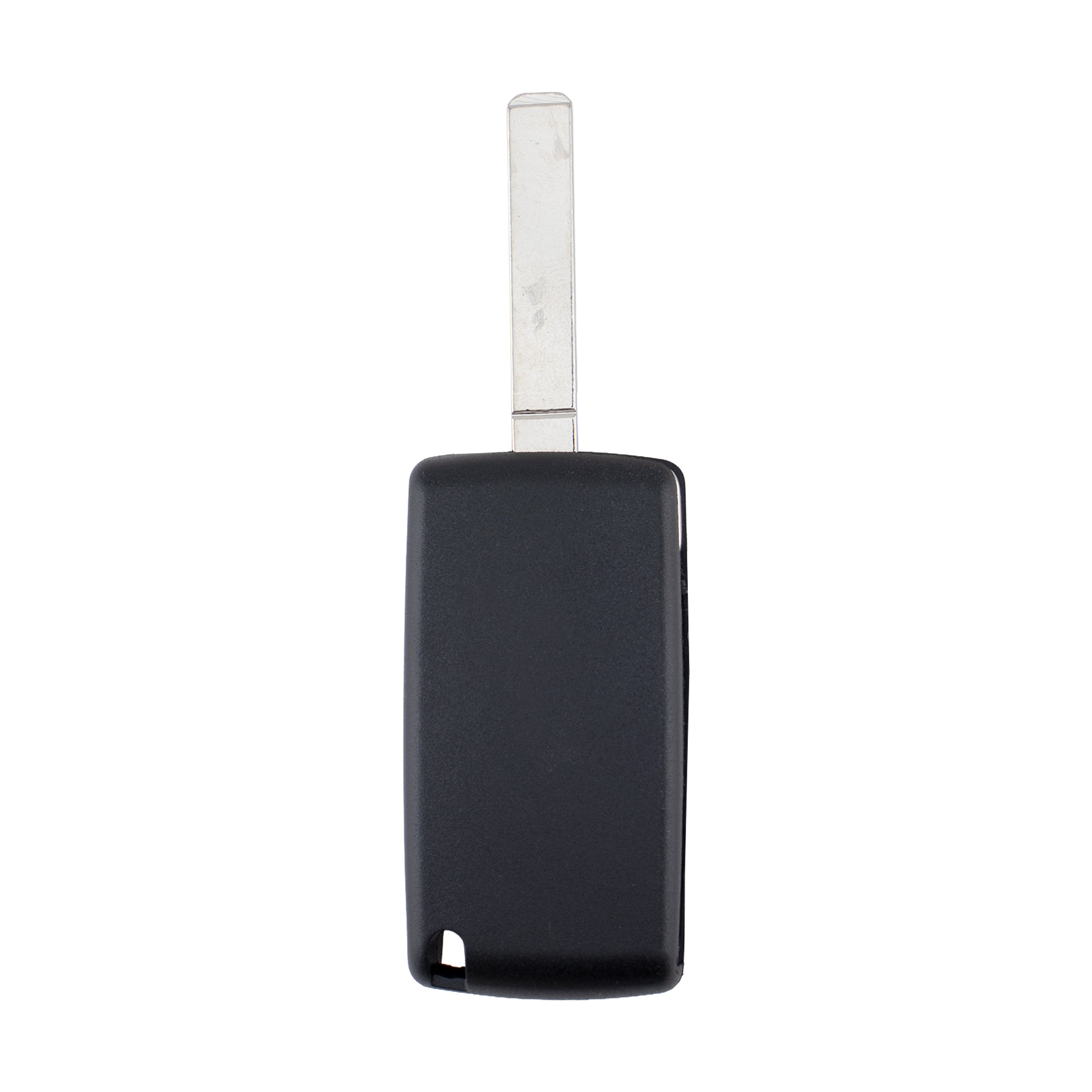 Peugeot compatible 3 button VA6 remote flip Key housing with Battery Clip
