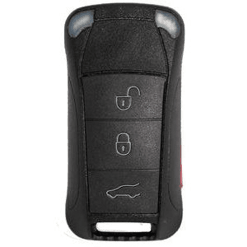 Porsche compatible 3 button HU66 remote flip Key housing