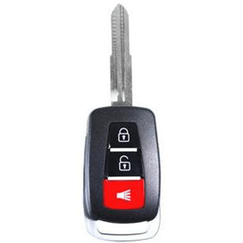 Proton compatible 3 button PO1 remote Key housing