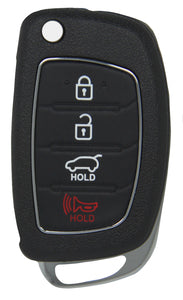 Hyundai compatible 4 button smart remote 433 MHZ