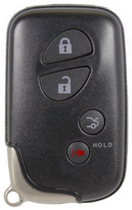 Lexus compatible 4 button smart remote, 314.3MHz FSK 5290 Chip ID74-WD03