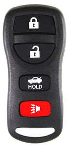 Nissan compatible 4 button remote 433MHZ
