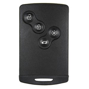 Renault compatible 4 button Card remote 433 MHz
