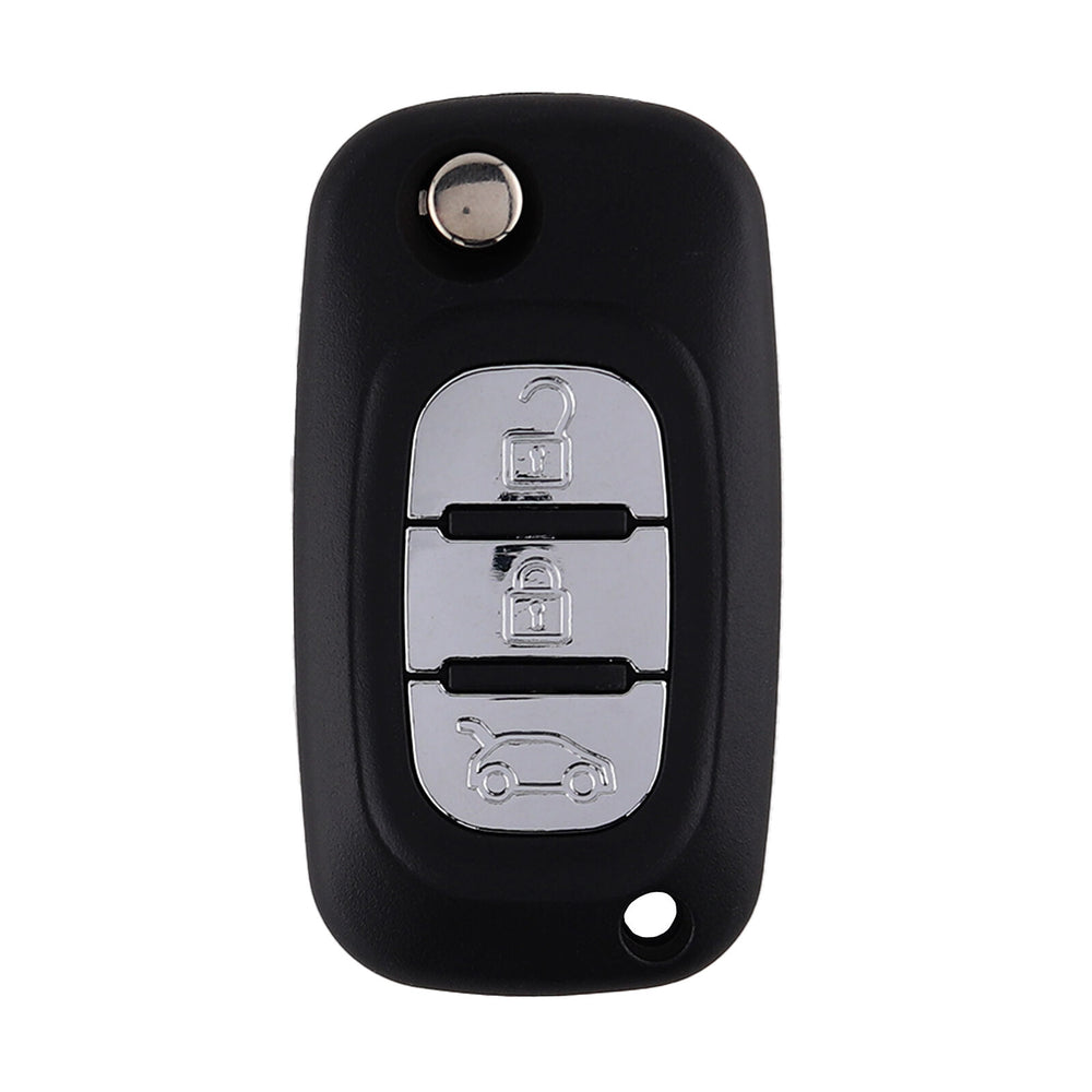 3 button remote flip key to suit Renault Clio, Kango, Master & Twingo