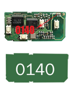 Toyota compatible 4 button smart remote 0140, 314.3MHz ASK Chip ID71-WD02