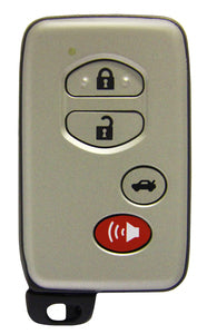 Toyota compatible 4 button smart remote A314, 314.3MHz ASK Chip ID74 WD03