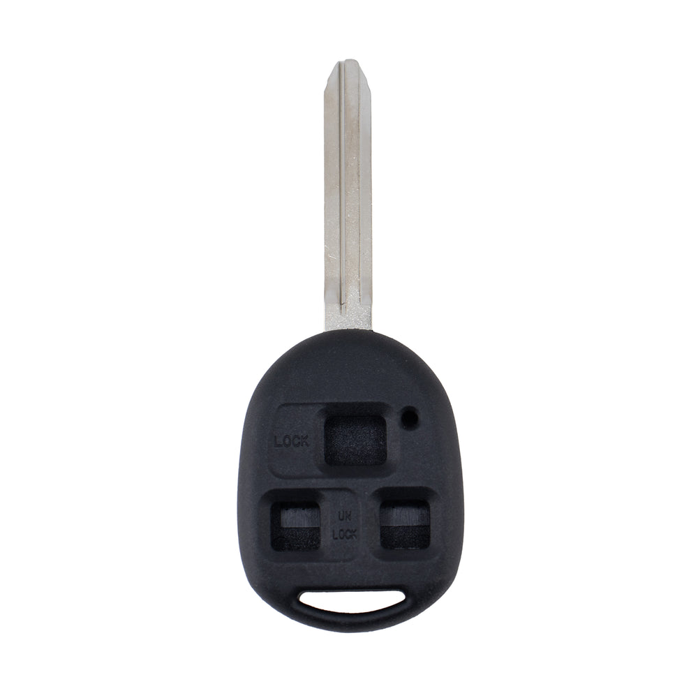 Toyota compatible durashell 3 button TOY43 remote Key housing