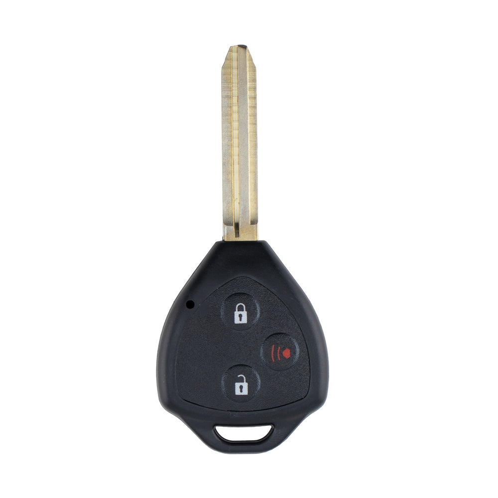 Toyota compatible 3 button TOY43 remote Key housing