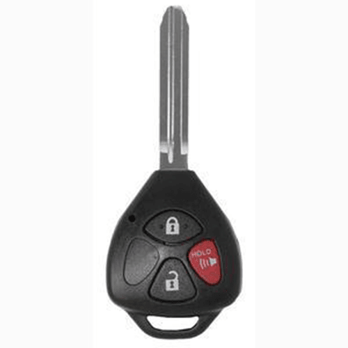 Toyota compatible 3 button TOY43 remote Key housing