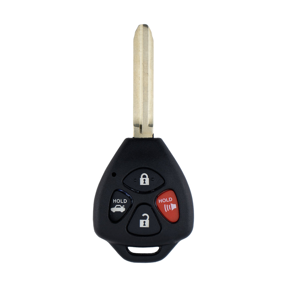 Toyota compatible durashell 4 button TOY43 remote Key housing