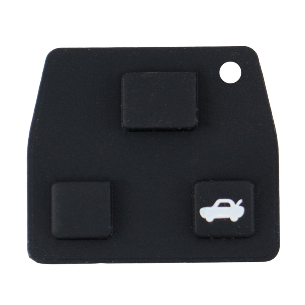 Toyota compatible 3 button replacement silicone membrane