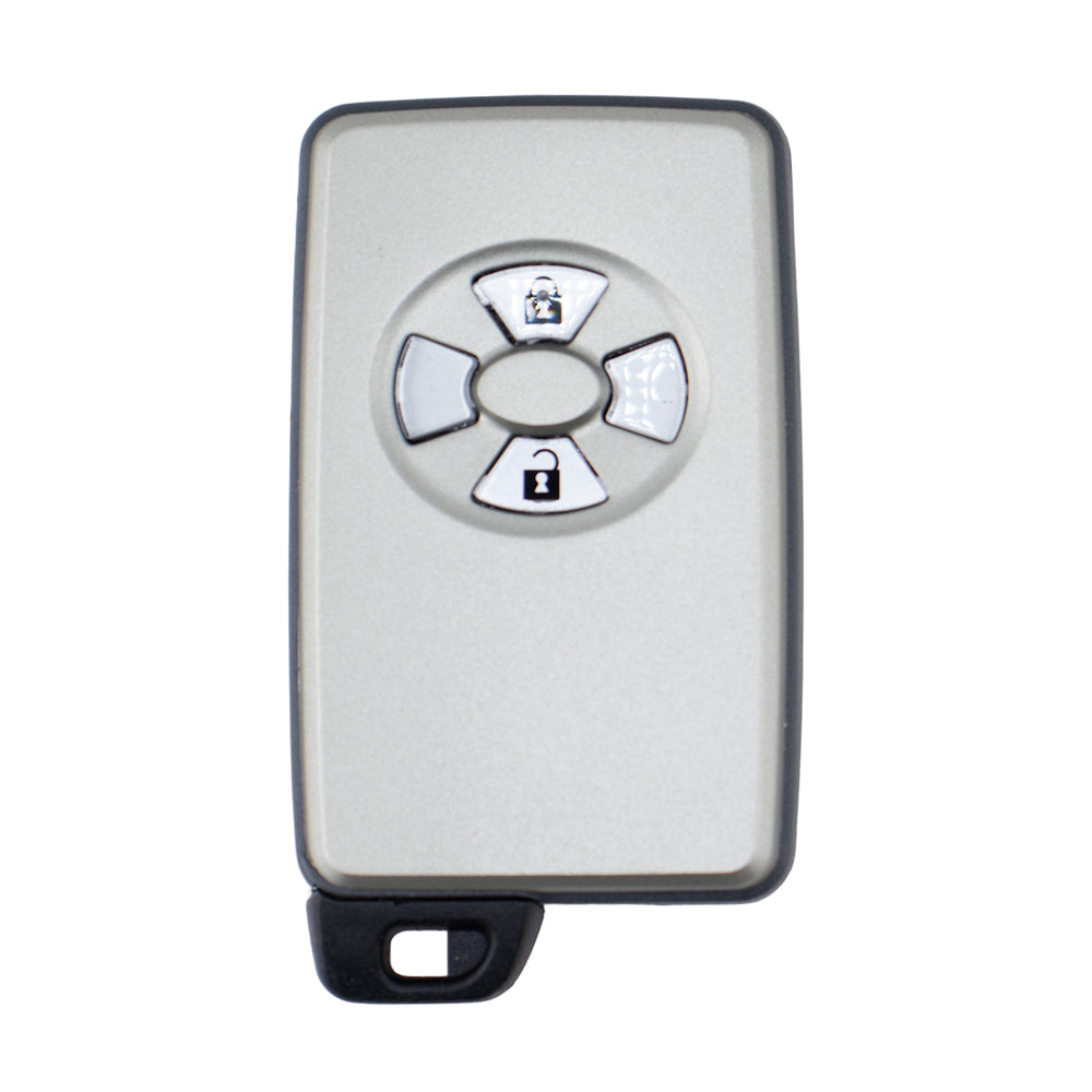 Toyota compatible 4 button smart remote housing