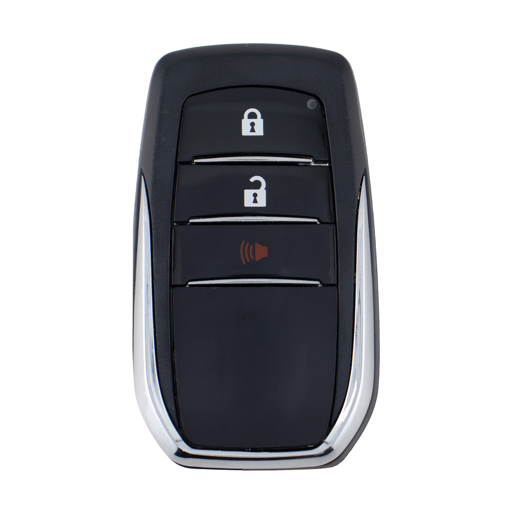 Toyota Compatible 3 button smart remote Housing