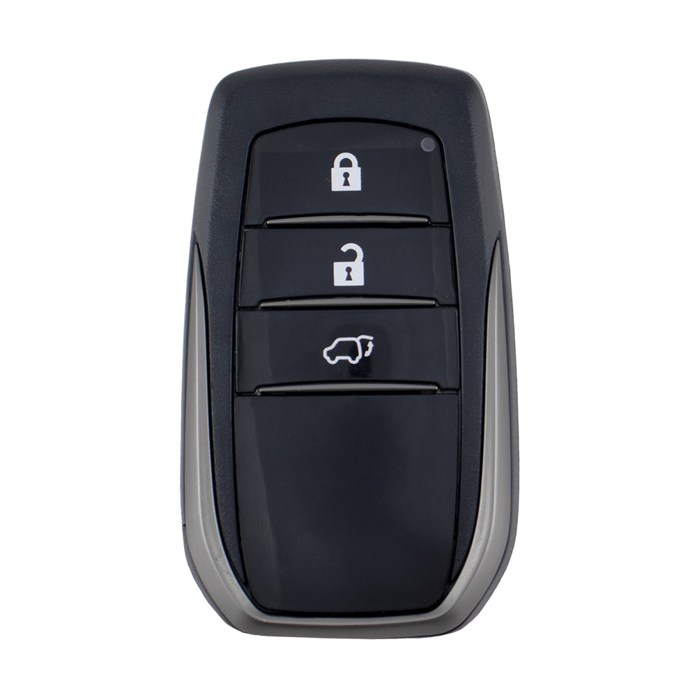 Toyota Compatible 3 button smart remote Housing