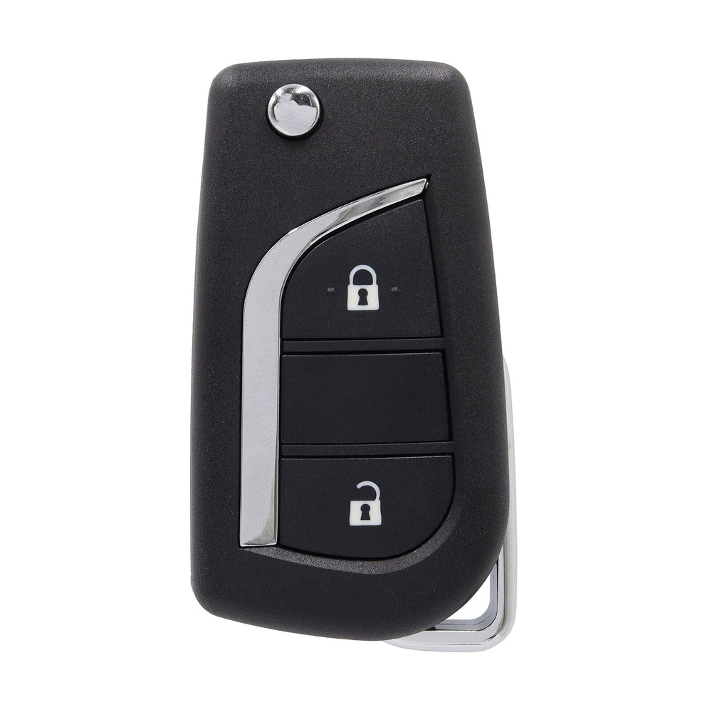 Toyota compatible 2 button TOY48 remote flip Key housing
